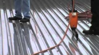 Mechanical attachment of steel deck