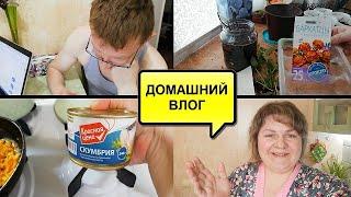 ДОМАШНИЙ ВЛОГ//МУЖ ВЕДЕТ ПОДСЧЕТЫ//РАЗБОР ПРОДУКТОВ В ХОЛОДИЛЬНИКЕ/САЖАЮ ГОРТЕНЗИЮ/ПОСЛЕДНИЕ НОВОСТИ