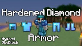 Hypixel SkyBlock getting Hardened Diamond Armor guide (good armor)