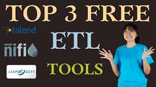 Top 3 free ETL Tools for Data Integration and Business Intelligence | top 3 free tools | #etl #1