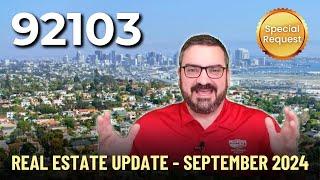 San Diego Real Estate Update - 92103 - Mission Hills, Hillcrest, University Heights - September 2024