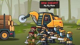 NEW ENEMY BIG RIG BLADE!! - Lumber Whack #11 - [Mobile Games]