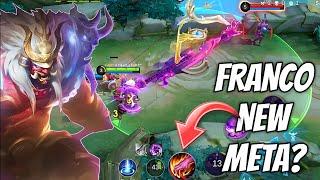 Franco Jungler in Rank?🫡 RIP Eenemies! Franco Highlights | Mobile Legends