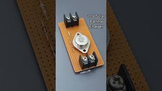 12V Solar Battery Charging Circuit