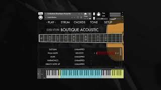 Evolution Boutique Acoustic - Overview & Preset Demo