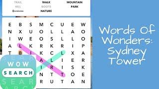 Words Of Wonders: Search - Sydney Tower