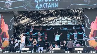 Miras Zhugunussov. Exclusive trial run captured on the way to Expo. Astana. July 1st, 2024
