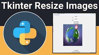 Python 3 Tkinter Script to Resize PNG & JPG Images Using Pillow Library GUI Desktop App