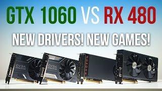 GTX 1060 vs RX 480 | Кто выигрывает сейчас? (русский перевод)