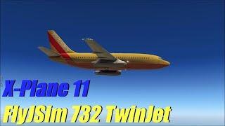 X-Plane 11 - FlyJSim 732 TwinJet | KSLC to KPHX (IFR)