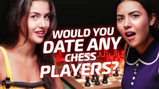 Alex Botez Interrogated by Andrea and BFFs  | Lie Detector Chess