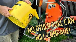 Eagle 5 Gallon Type I Yellow Safety Gas Can for Diesel Review | No Fancy Pour Spouts | Old School