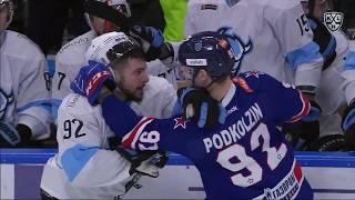 KHL Fight: Podkolzin VS Prince