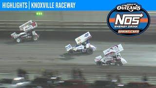 World of Outlaws NOS Energy Drink Sprint Cars | Knoxville Raceway | June 14, 2025 | HIGHLIGHTS