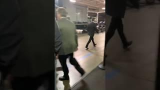 Dan Snyder & Alex Smith Leaving Redskins Locker Room While Bruce Allen Walks the Opposite Direction