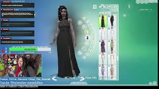 Gameplay of a vampire sim for spooky season on Sims 4!! 18+