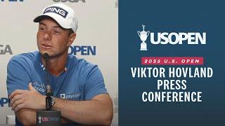 Viktor Hovland: 2025 U.S. Open Press Conference