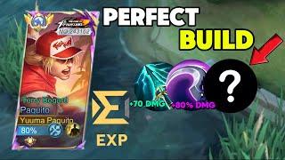 PAQUITO NEW PERFECT BUILD FULL DAMAGE FOR EXP LANE (Auto Win!!) - Mobile Legends