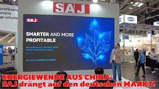 Intersolar München 2023: ENERGIEWENDE aus CHINA - SAJ drängt auf den deutschen Markt!