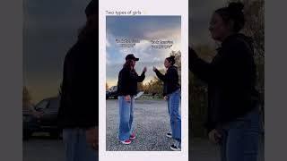 Two types of girls: old vs. young #dazzle #girls #viral #different