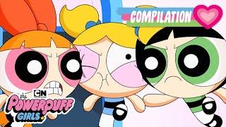 Powerpuff Girls Just Wanna Have Fun: Best Fights Compilation | One Hour of Action! | Powerpuff Girls