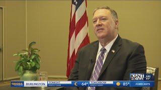 Pompeo sits down with KSNT News