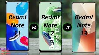 xiaomi redmi note 11 vs redmi note 12 vs redmi note 13