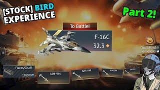 The WORST-BEST Birdie in War Thunder?! (Stock F-16C Experience) | The missile knows where it is...