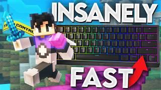 The World’s FASTEST Keyboard In Minecraft!