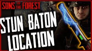 Sons Of The Forest: How to get Stun Baton (Location)