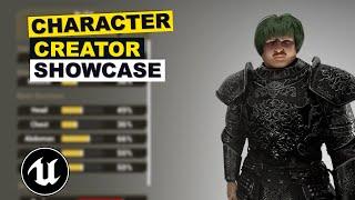 Unreal Engine 5 Character Creator Showcase