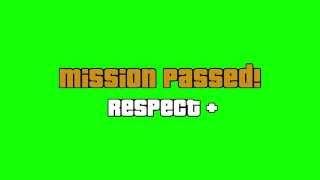 GTA Mission Passed (Green Screen)