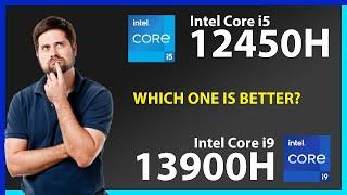 INTEL Core i5 12450H vs INTEL Core i9 13900H Technical Comparison