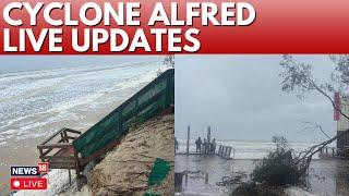 Cyclone Alfred LIVE | Cyclone Alfred Landfall | Cyclone Alfred Wreaks Havoc in Brisbane l | N18G