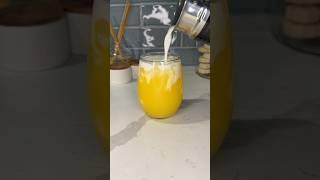 creamy orange lemonade summer mocktail recipe  #shorts #easydessert #easyrecipe #mocktail