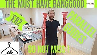 Using & Calibrating The RIDICULOUSLY Cheap BANGGOOD PARALLEL GUIDES - Don't Miss this - Vid#79