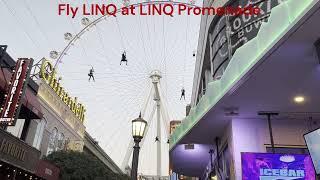 Fly LINQ at the LINQ Promenade in Las Vegas.