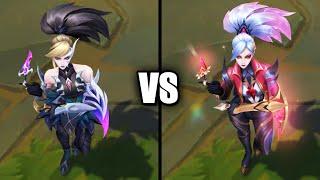 Coven Akali vs Prestige Coven Akali Skins Comparison (League of Legends)