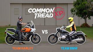 Is Harley’s ADV Better than BMW’s Cruiser? R1250GS vs Pan America & R18 vs Softail Slim | CTXP