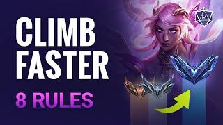 INSTANTLY CLIMB FASTER in Solo Queue with These 8 Rules | Season 13 LoL