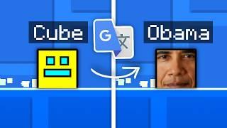 I Put Every Geometry Dash Texture Through Google Translate 100 Times...