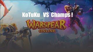 Warspear Online. KoTuKu VS Champs ! Битва за замок