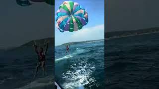 My friend Kundan Goa trip parachute masti #viralshorts #viral #ytshorts #shorts #shortvideo#trending