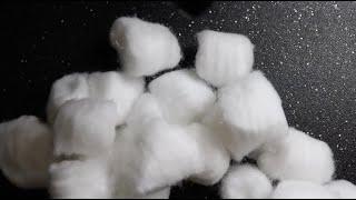 Relaxing ASMR Cotton Balls + Shaving Foam