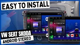 How to install Android Car Stereo into VW Seat and  Skoda Cars and Vans?