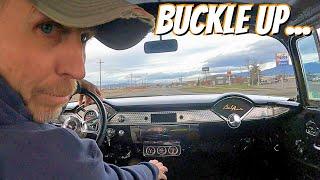 Montana Garage Update AND Cruising in the Baremetal '55