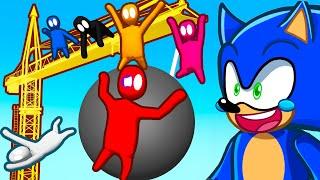 5 Friends vs 1 Crane (Gang Beasts)