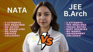 NATA or JEE B.Arch 2025: Which ONE is the BEST Choice for You?