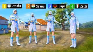 GLACIER FULL SQUAD @Sevou @capigaming @notzetti PUBG MOBILE