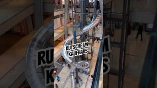 Rutsche im Kaufhaus  #thewickfamily #jennyandmarco #rutscheimkaufhaus #shorts